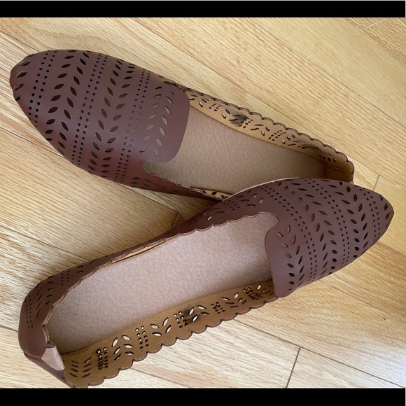 BNWT 💯 leather handmade brown, flats, jutti - Picture 7 of 9